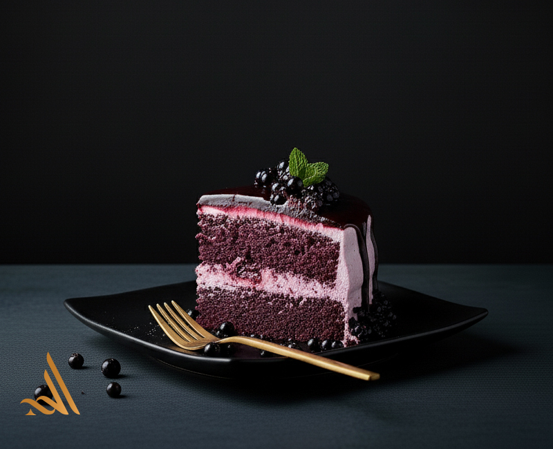 BLACK CURRENT CAKE 